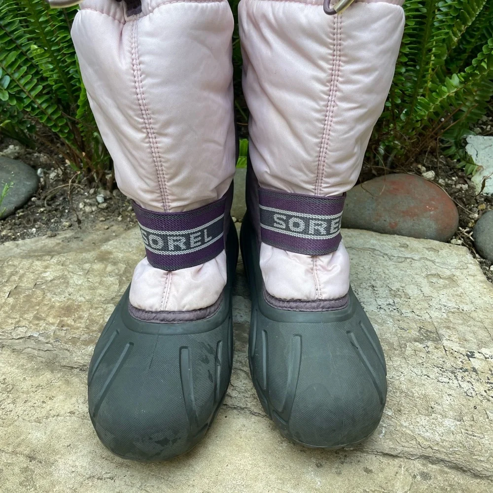 Sorel Color Block Youth Winter Boots Size 6